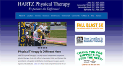 Desktop Screenshot of hartzpt.com